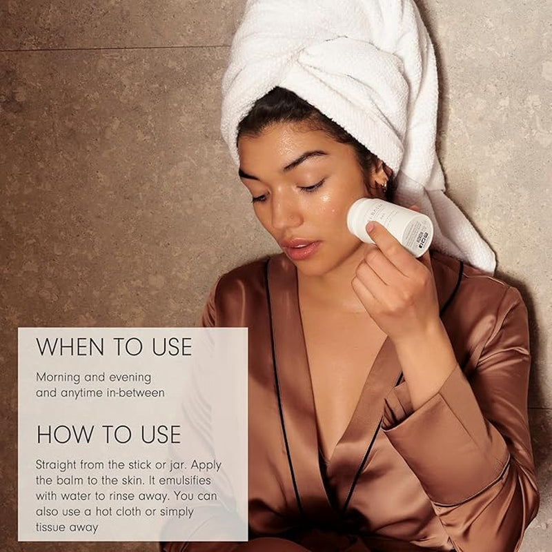 | Tri-Balm Stick 3 in 1 Facial Balm 20G | Facial Cleanser, Facial Exfoliant, & Facial Moisturize | All Natural Skin Care (0.7 Oz)